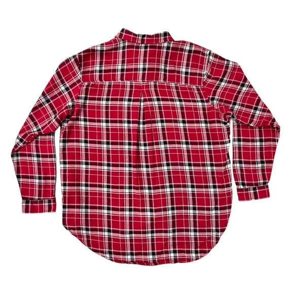 Wrangler Women’s Red Flannel Size Large - Picture 2 of 9